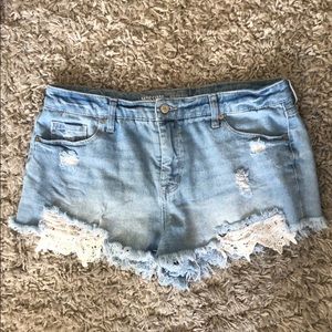 Mossimo Blue Jean Shorts